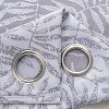 RT Designers Collection Liana Jacquard Grommet Curtain Panel Pair 36" x 84" Char - 4 of 4