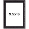 PosterPalooza | Photo Size Antique Red Picture Frame - UV Acrylic, Foam Board Backing, Hanging Hardware - 2 of 4