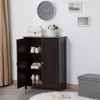 Yaheetech Free-Standing Bathroom Cabinet with Adjustable Shelves - 3 of 4
