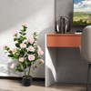 Tangkula 2PCS 38" Artificial Camellia Tree Faux Floral Plant Fake Tree for Decoration - 3 of 4