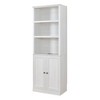 Whisen Bookshelf with USB Port and 3 Open Shelves - 4 of 4