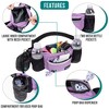 PetAmi Dog Fanny Pack, Pet Waist Belt Treat Pouch for Walking Training Hiking Running, Waste Bag Dispenser, Bottle Holder, Bowl, Pocket - 3 of 4
