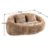 Bean Bag Chair Lazy Sofa Durable Comfort Lounger High Back Bean Bag Chair Couch for Adults and Kids,Indoor & Outdoor-Cuddlewood - 4 of 4