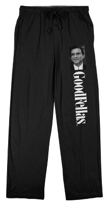 Goodfellas Funny How? Men's Black Sleep Pajama Pants
