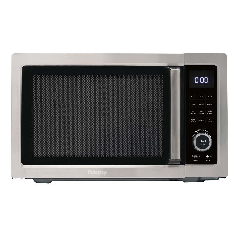 Danby Designer DDMW1061BSS-6 1.0 cu ft Convection Air Fry Grill Microwave in Stainless Steel, 1 of 9
