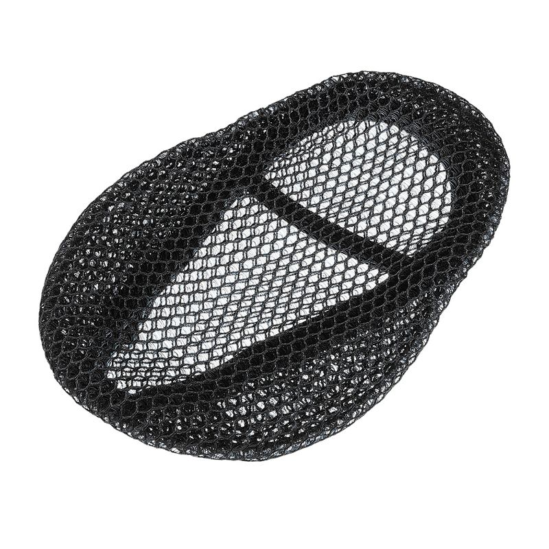 Unique Bargains Bike Bicycle Saddle Seat Cover Comfort Pad Padded Soft 3D Grid 8.86"x6.69", 1 of 7