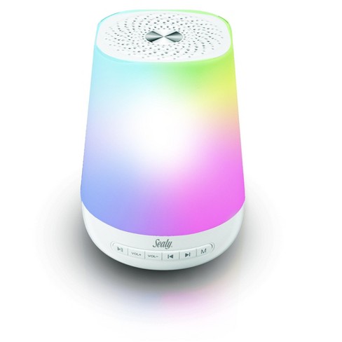 lever Ugle sejr Sealy Sound Machine With Bluetooth Speaker 10+ Hrs Of Playback Ambient  Lighting App Controlled Great For Baby Nursery : Target