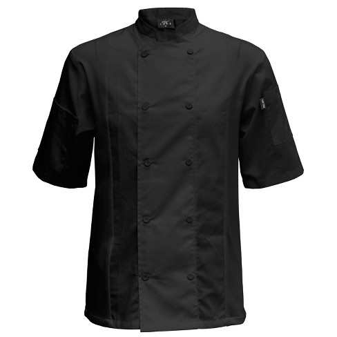 Chef Code Cool Breeze Side Vent Chef Coat, Short Sleeves : Target