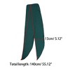 INSPIRE CHIC Women's Plain Solid Color Pure Skinny Long Neckerchief Hair Band 55.12 x 5.12 inches(L*W) - 3 of 4
