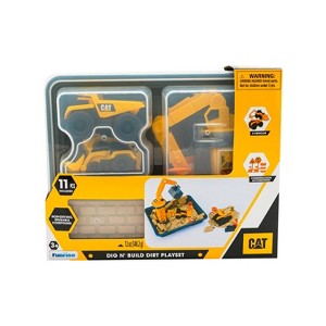 Cat Dig N' Build Dirt Playset - 1 of 4