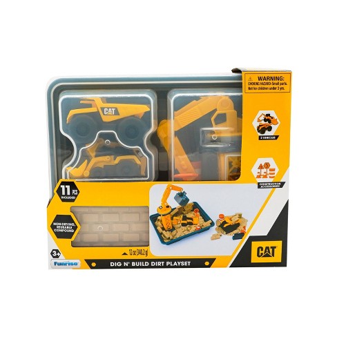 Cat Dig N' Build Dirt Playset - image 1 of 4