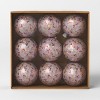 9ct 100mm Christmas Interior Glitter Finsh Candy Cane/Gingerbread Ornament Set - Wondershop™ - 3 of 4