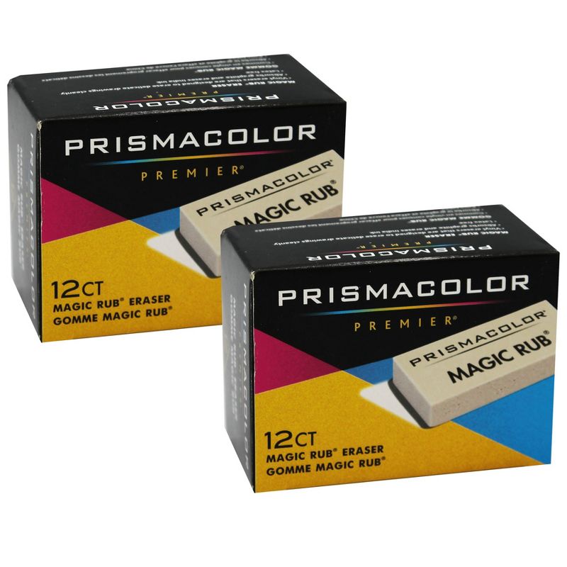 Prismacolor® Premier® Magic Rub® Eraser, 12 Per Pack, 2 Packs, 1 of 4