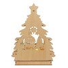 Kurt Adler 13-Inch Battery Operated LED Lighted Tree With Village Scene Table Piece - 3 of 4