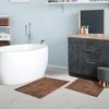 Plush and Absorbent Non-Slip Cotton 2-Piece Bath Rug Set by Blue Nile Mills - image 2 of 4