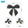 Unique Bargains Bow Rhinestone Applique Glitter DIY Crystal Patches - 2 of 4