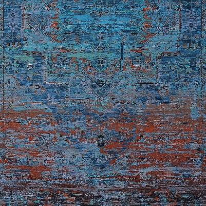 blue multicolor