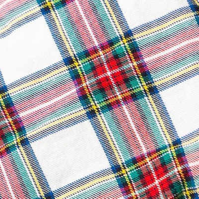 ivory holiday tartan