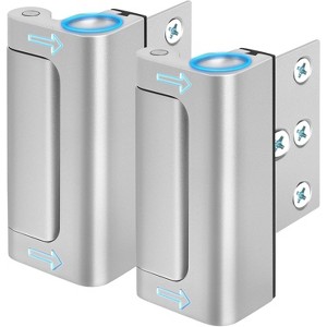 DOMETOUR Home Security Door Lock, Door Reinforcement Lock Child Proof, Front Door Locks Flip Door Guardian for Inward Swinging Door Withstand 800lbs - 1 of 4