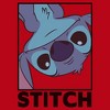 Mens Lilo & Stitch Peekaboo Stitch Portrait Lightweight Hoodie - 2 of 4