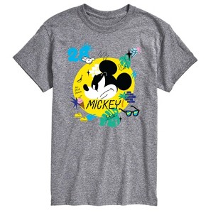 Men's - Disney - Mickey So Cool Short Sleeve Graphic T-Shirt - 1 of 4