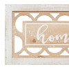 Set of 2 Farmhouse Wood Carved Sign Wall Decors - Olivia & May - 3 of 4