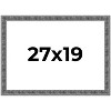 PosterPalooza | Distressed Black Picture Frame - UV Acrylic, Backing Board, Hanging Hardware Included - 2 of 4