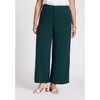 ELOQUII Women's Plus Size The 365 Semi Stretch Wide Leg Pant - 3 of 4