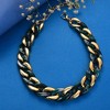 SOHI Women's Gold Link Chain Necklace - 3 of 4