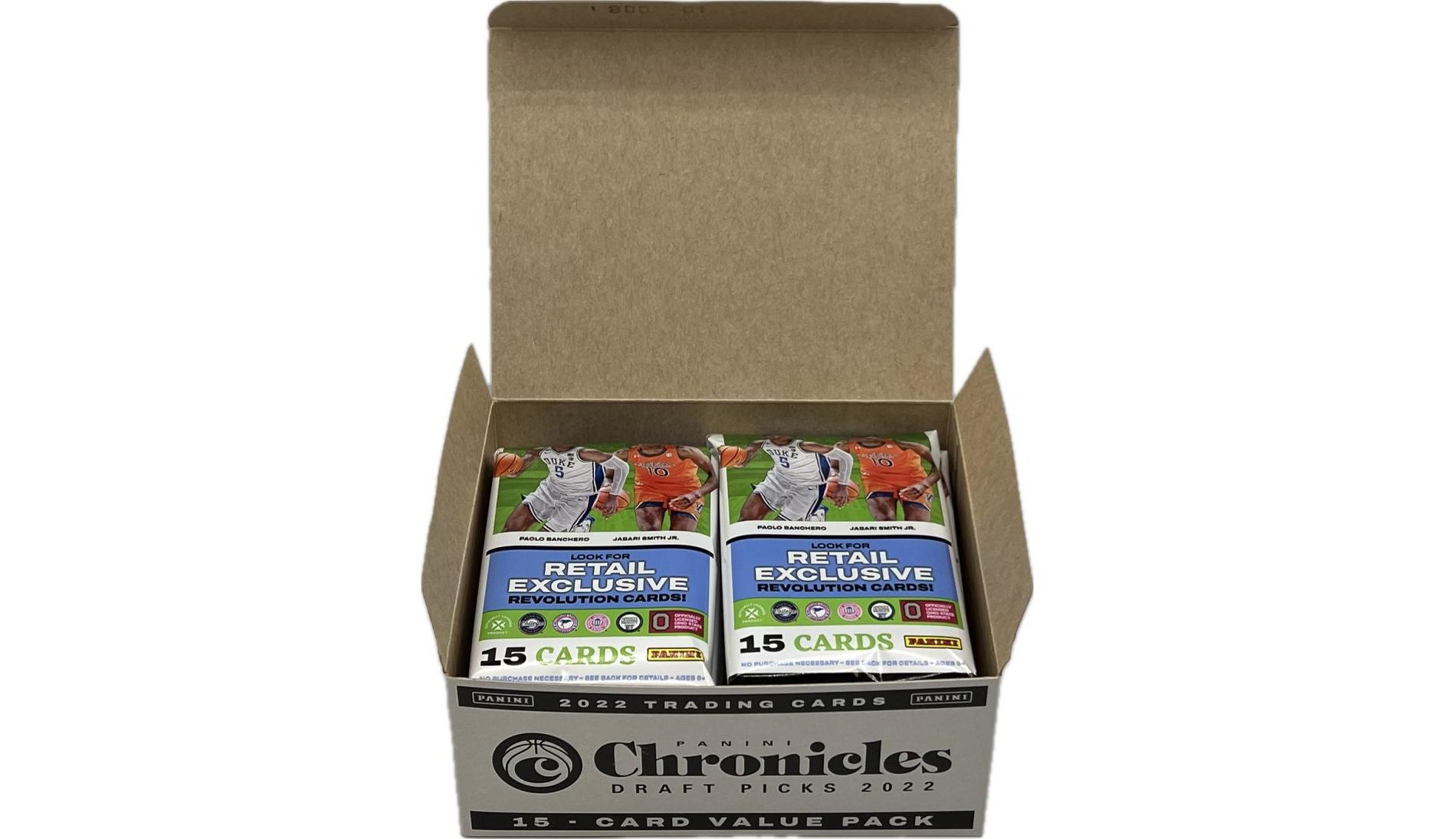 2022-23 Panini Chronicles Draft Picks Basketball Jumbo Value 12-Pack Box