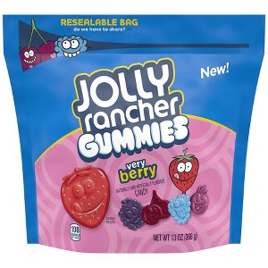 Jolly Rancher Gummies Candy, Resealable Bag Very Berry 13.0 oz - 1 of 1