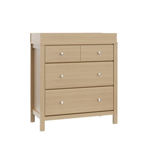 Storkcraft Carmel 3 drawer Dresser With Changing Topper Driftwood Target