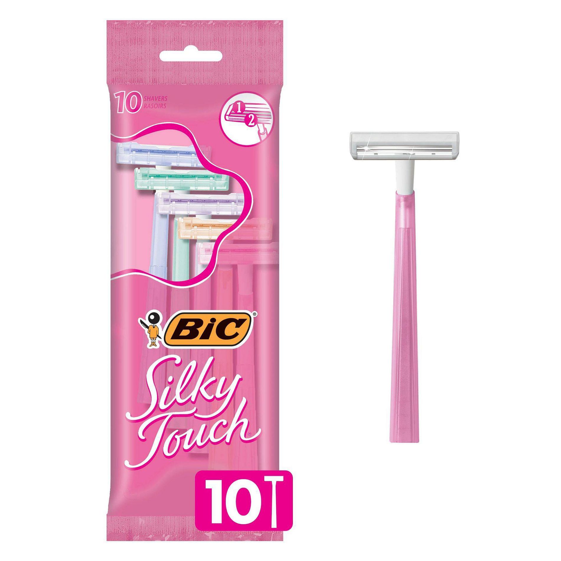 BiC Silky Touch Twin Blade Women's Disposable Razors