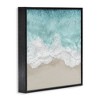 Stupell Industries Sea Foam on Sandy Beach Framed Giclee Art - 2 of 4
