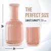 American Atelier Bedside 28 oz Water Carafe with Tumbler/Lid - 4 of 4