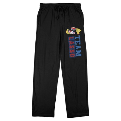 Ted Lasso Team Lasso Men's Black Sleep Pajama Pants