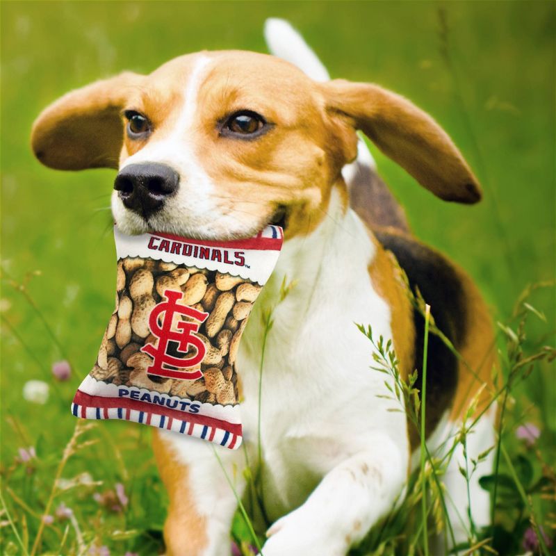 MLB St. Louis Cardinals Peanut Bag Pets Toy, 2 of 4