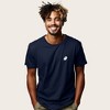 Dalix Ghost Embroidered Soft Cotton Short Sleeve T Shirt Mens - 4 of 4