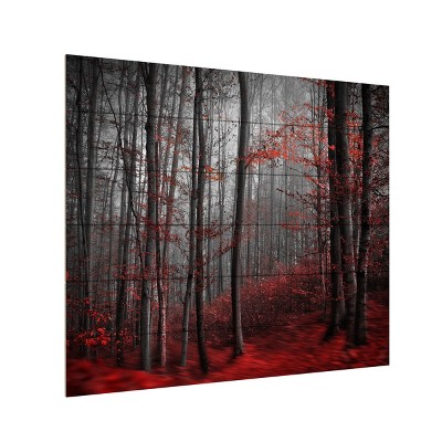 Trademark Fine Art - Samanta Bloody River Matted Framed Art