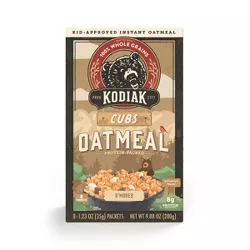 Kodiak Cubs Oatmeal Packets S'Mores - 8ct