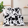 PiccoCasa 300GSM Lightweight Cute Comfy Fleece Flannel Throw Blankets 1 Pc - 2 of 4