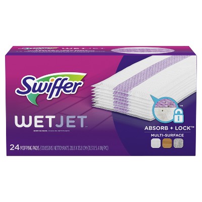 Swiffer WetJet Multi-Surface Floor Cleaner Spray Moping Pads Refill - Unscented