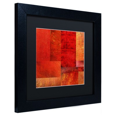 Trademark Fine Art -Michelle Calkins 'Essence of Red' Matted Framed Art