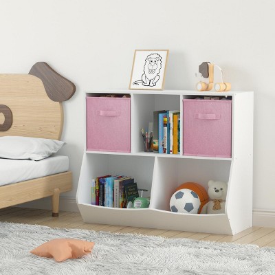Bookcase with Storage for Bedroom or Playroom