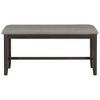 Maliang 6-Piece Kitchen Dining Table Set, Wooden Rectangular Dining Table, 4 Fabric Chairs and 1 Bench - 4 of 4