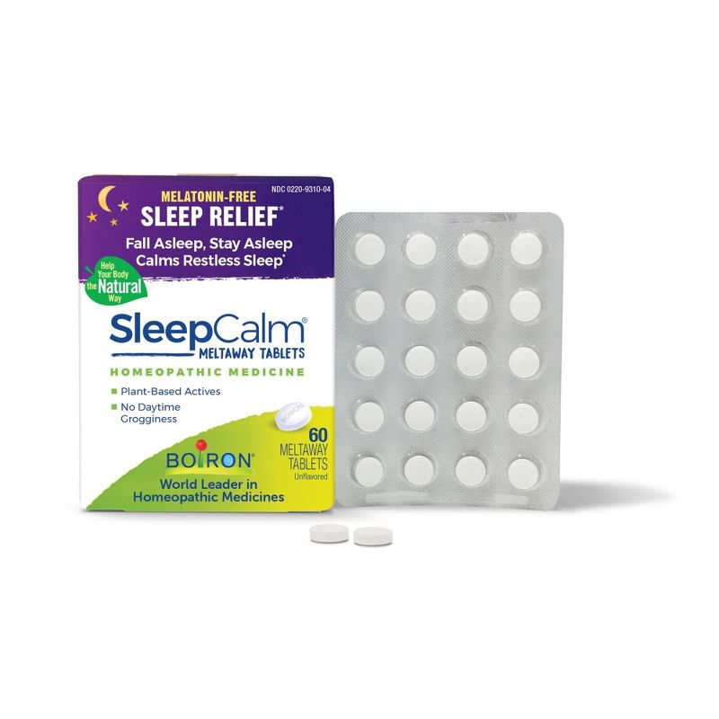 Boiron SleepCalm Homeopathic Medicine For Sleep Relief  -  60 Tablet, 1 of 5