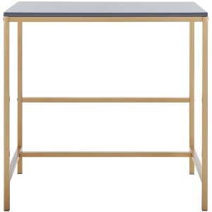 Viv Glossy Wooden Desk - Safavieh - 1 of 4