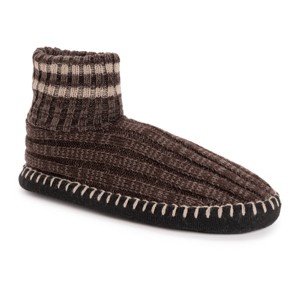 MUK LUKS Men's Cuff Bootie Slipper - 1 of 4