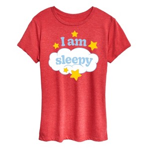 Women's - Instant Message - I Am Sleepy Short Sleeve Graphic T-Shirt - 1 of 4