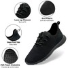 Alpine Swiss Riley Mens Knit Fashion Sneakers Lightweight Athletic Walking Tennis Shoes - 3 of 4
